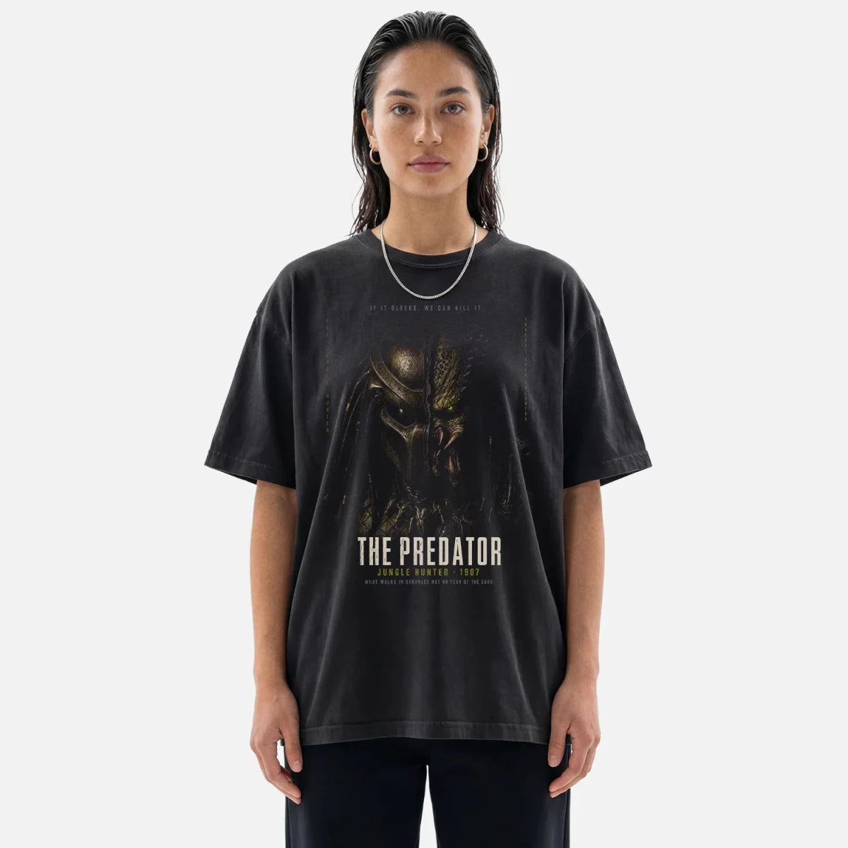 The Predator 1987 Tee – Jungle Hunter If It Bleeds Shirt - Cruel Royalty