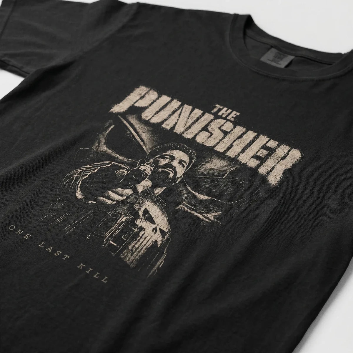 The Punisher One Last Kill Tee – Frank Castle Marvel Shirt - Cruel Royalty