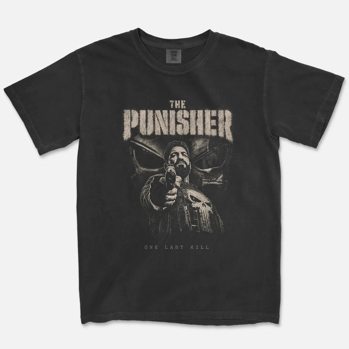 The Punisher One Last Kill Tee – Frank Castle Marvel Shirt - Cruel Royalty