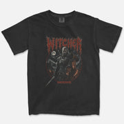 Monster Hunter Tee – Dark Fantasy Swordsman Shirt - Cruel Royalty