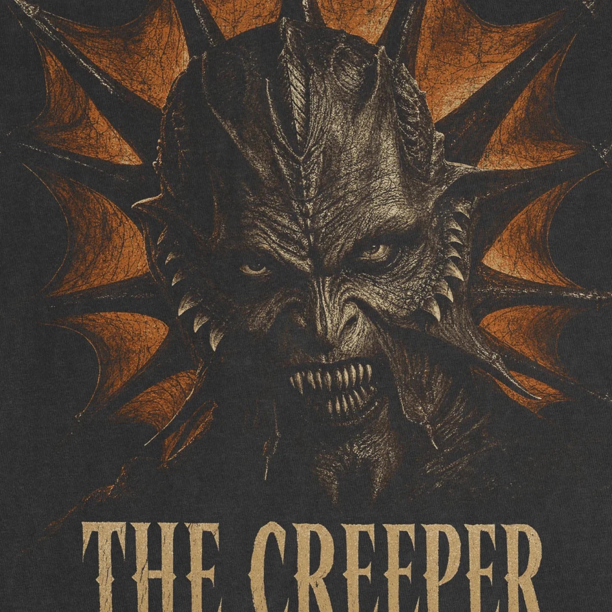 Winged Demon Tee – Cult Horror Monster Shirt - Cruel Royalty