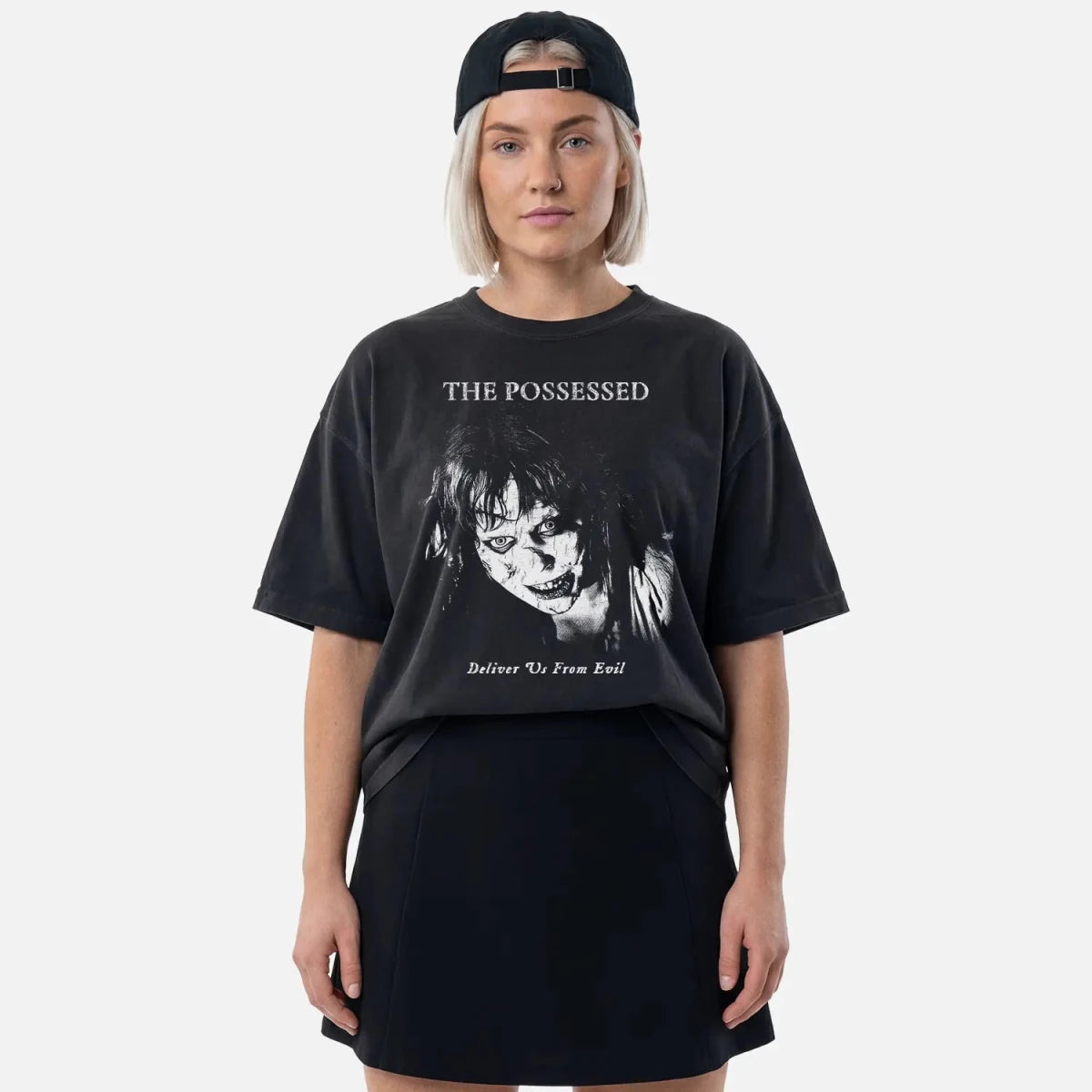 Power of Christ Horror Graphic Tee - Cruel Royalty