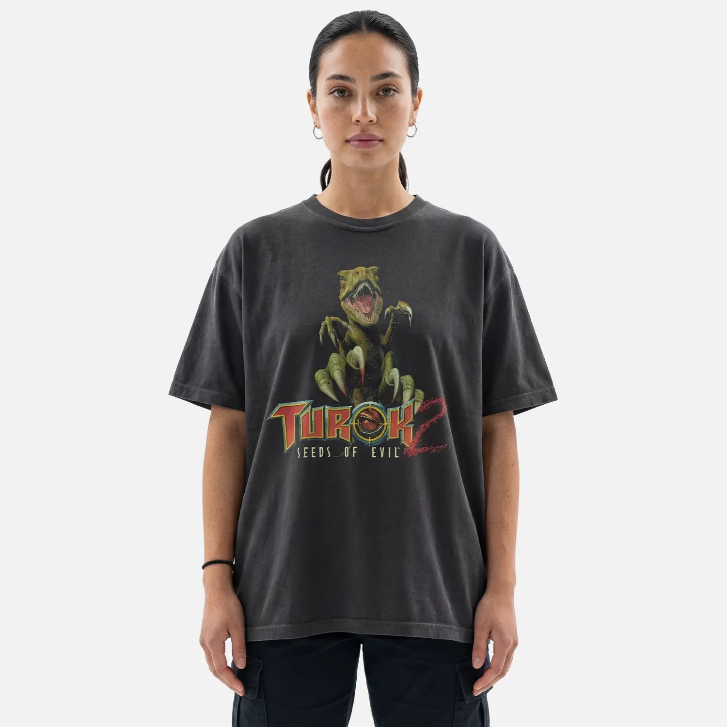Turok 2 Tee – Seeds of Evil Retro Gaming Shirt - Cruel Royalty