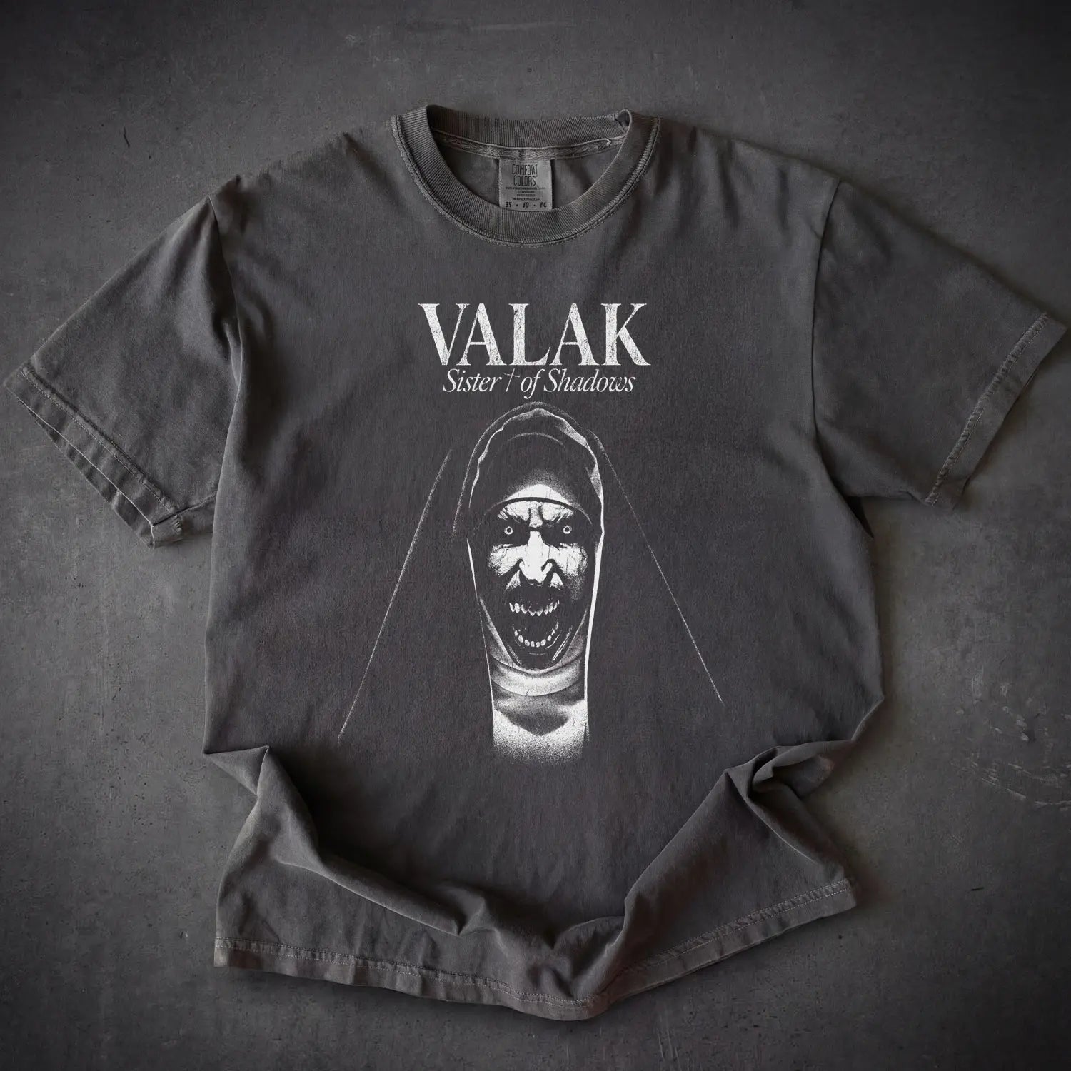 Valak Shirt – Sister of Shadows Horror Tee - Cruel Royalty