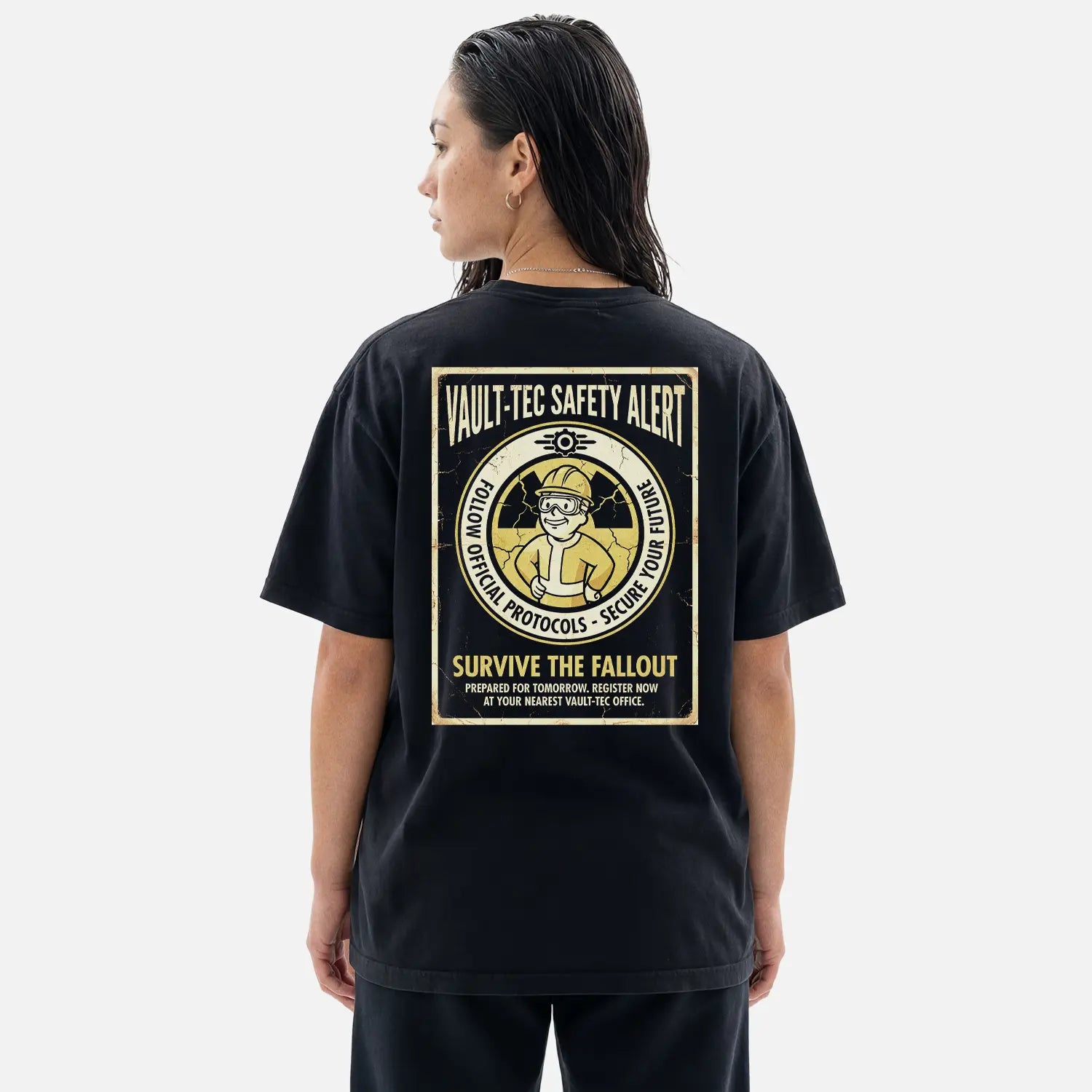Vault - Tec Tee – Fallout Security Protocol Shirt - Cruel Royalty