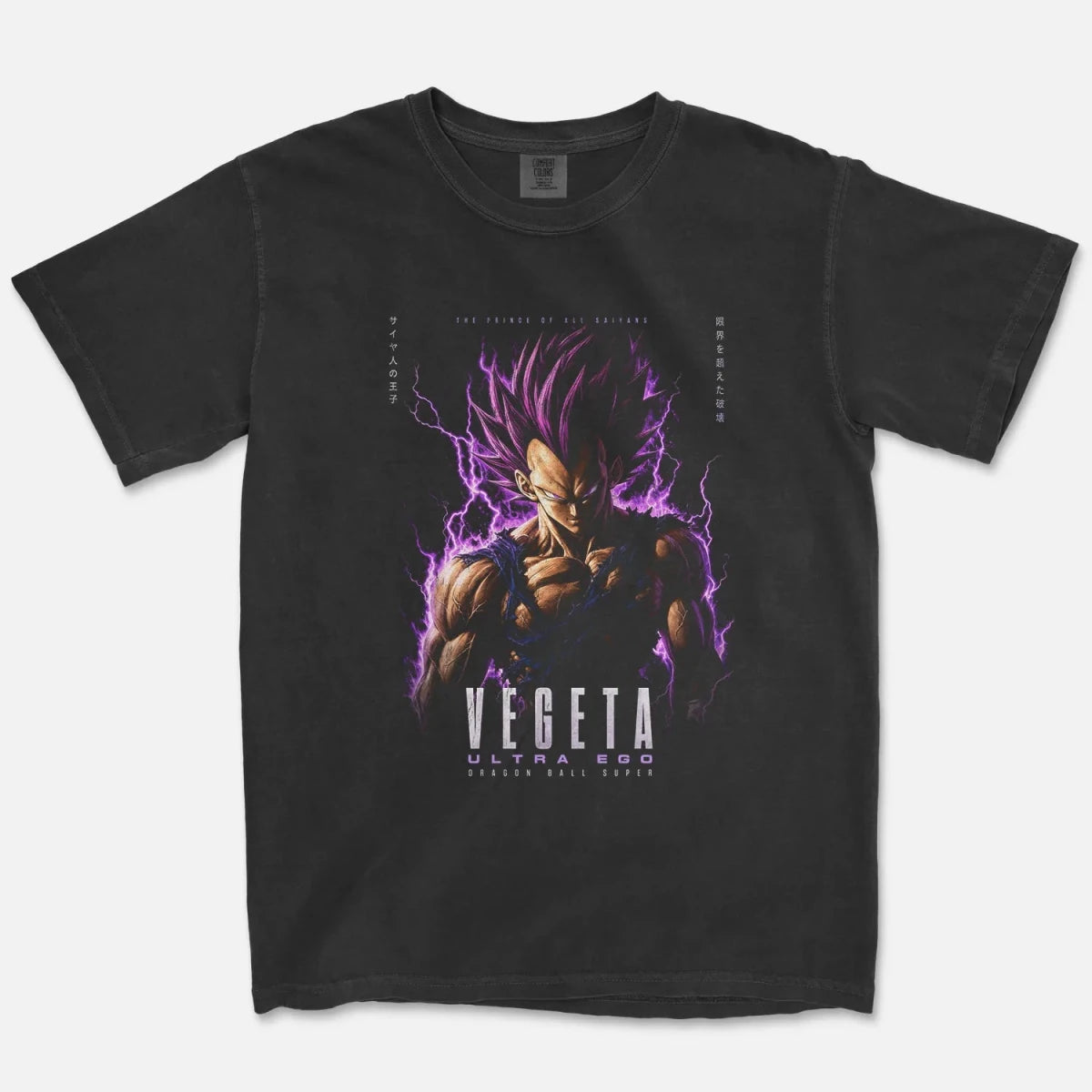 Vegeta Ultra Ego Tee – Dragon Ball Super Prince of Saiyans Shirt - Cruel Royalty