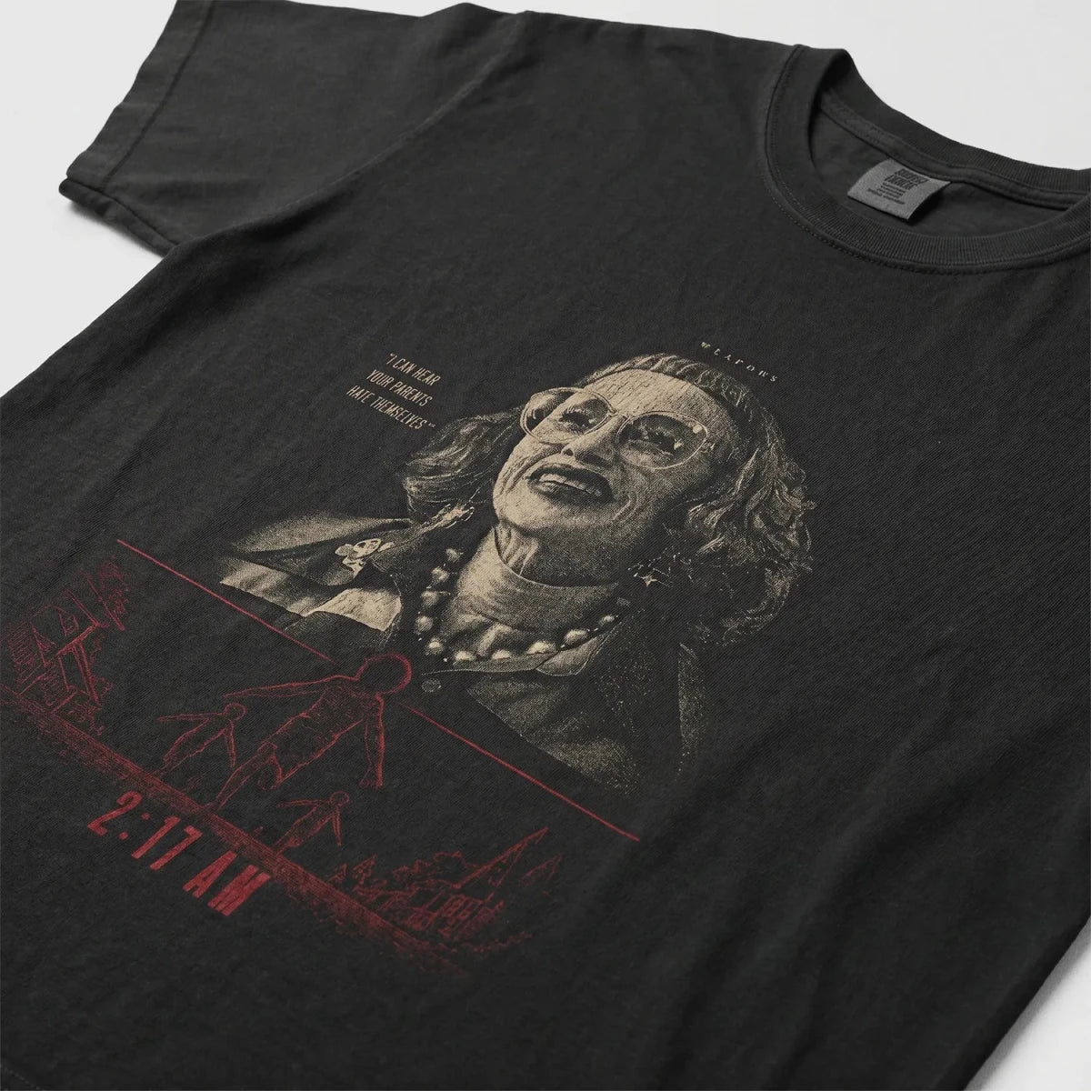 Aunt Gladys Tee – Weapons 2025 Horror Film Shirt - Cruel Royalty