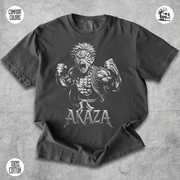 Akaza Shirt – Demon Slayer Upper Moon Three Anime Graphic Tee | Cruel Royalty - Cruel Royalty