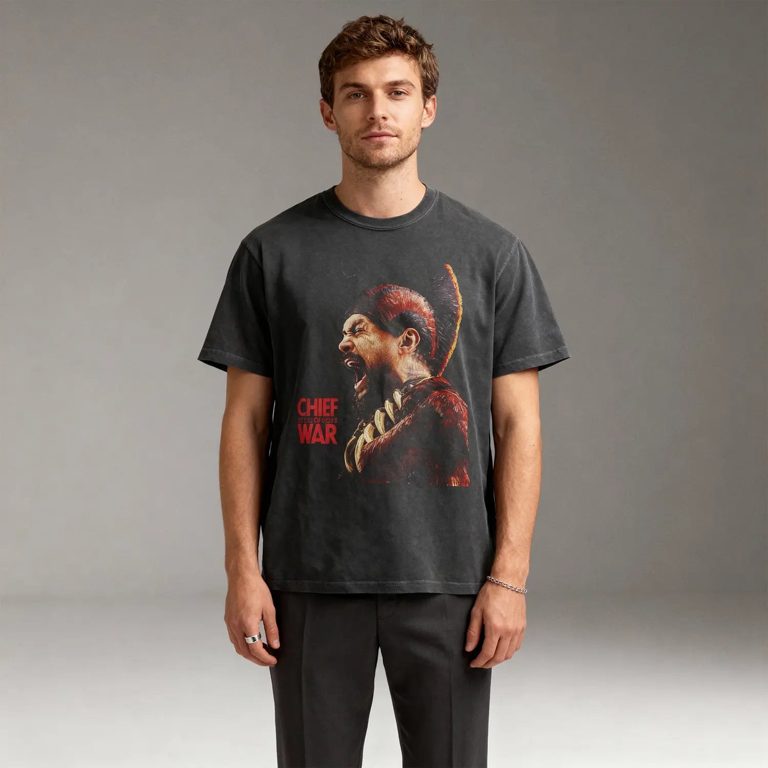 Chief of War Tee – Jason Momoa Warrior Shirt - Cruel Royalty