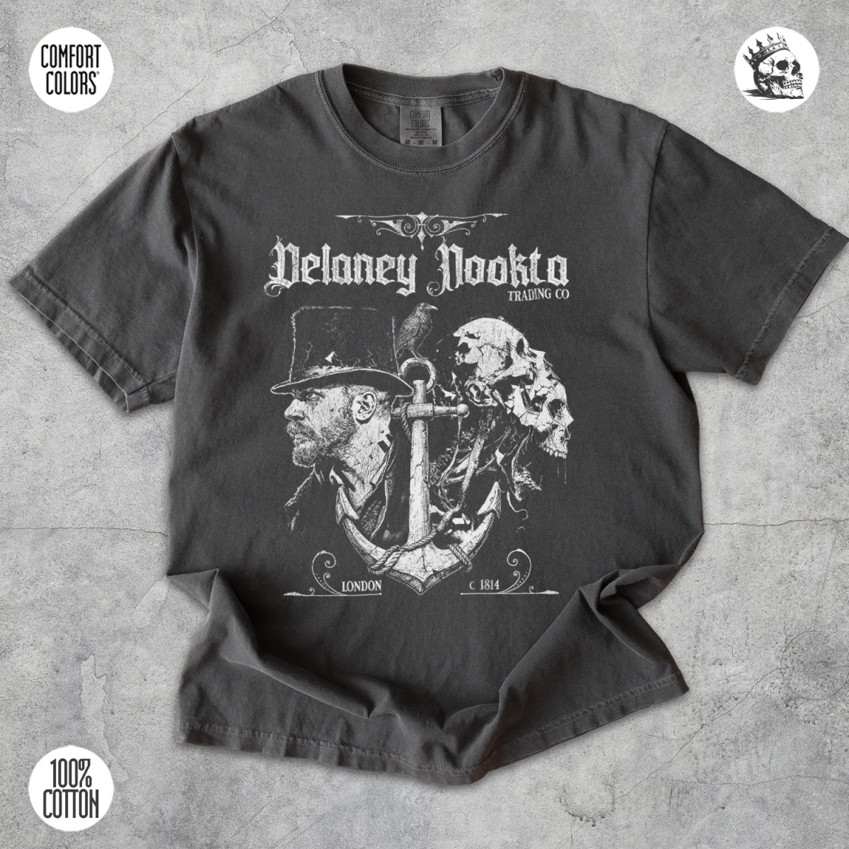 James Delaney Tee – Taboo TV Series Shirt - Cruel Royalty