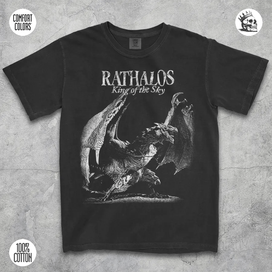 Rathalos Shirt – King of the Sky Monster Hunter Tee | Cruel Royalty Streetwear - Cruel Royalty