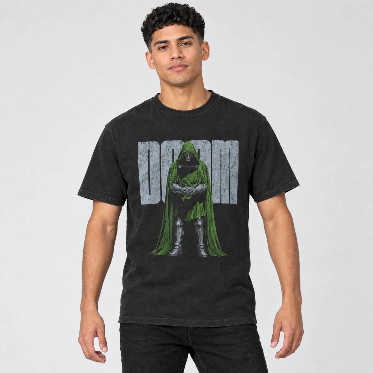 Doom Tyrant Tee – Armored Villain Shirt - Cruel Royalty