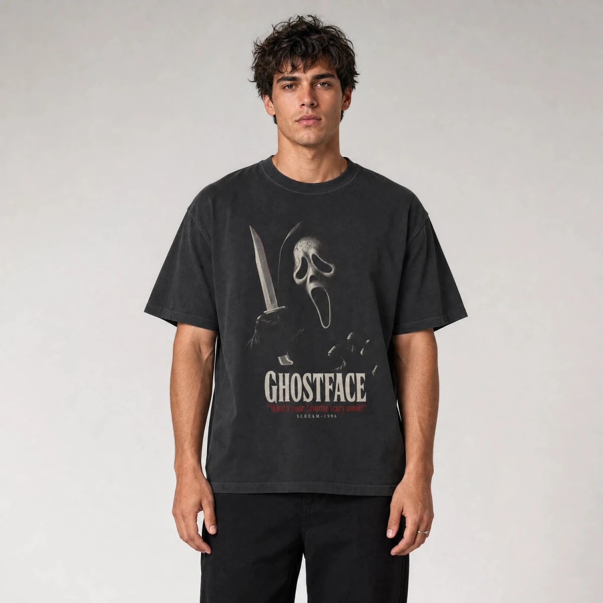 Favorite Scary Movie Tee – Hooded Slasher Shirt - Cruel Royalty