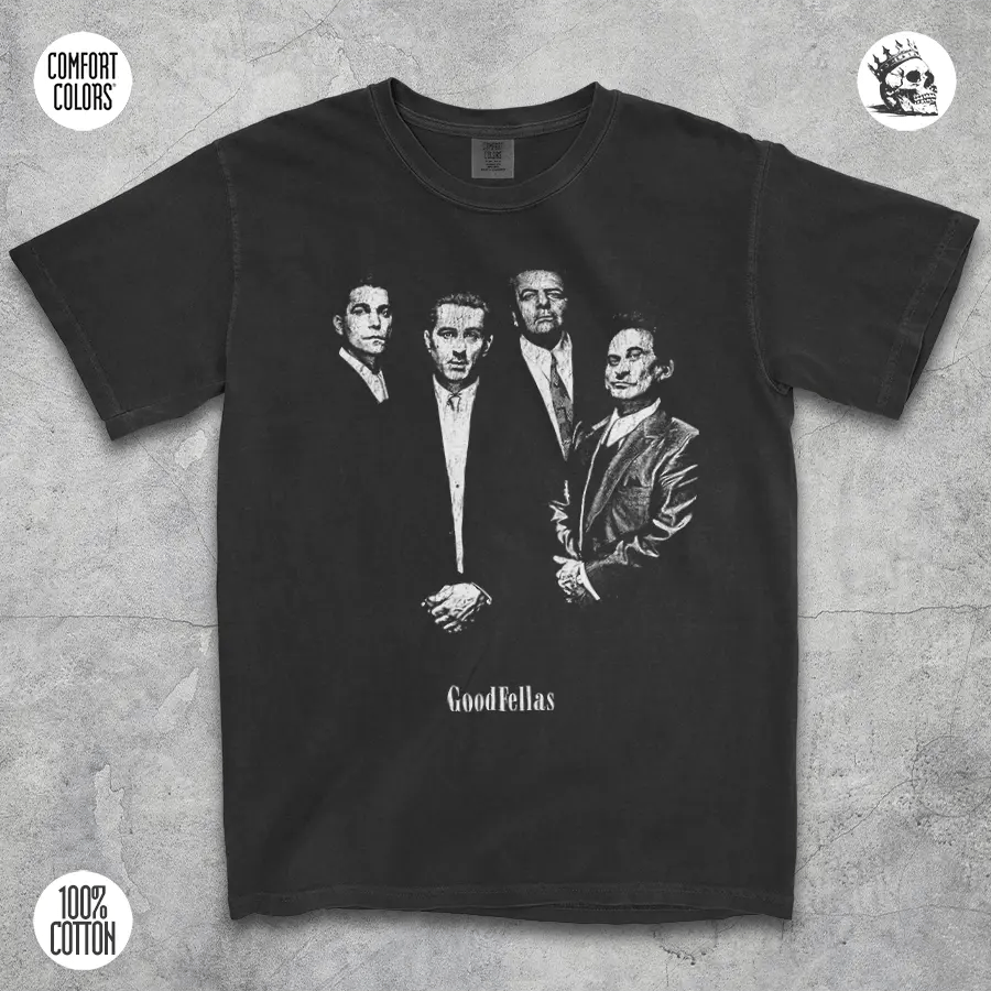 GoodFellas Vintage Movie Shirt – Retro Gangster Graphic Tee | Cruel Royalty - Cruel Royalty