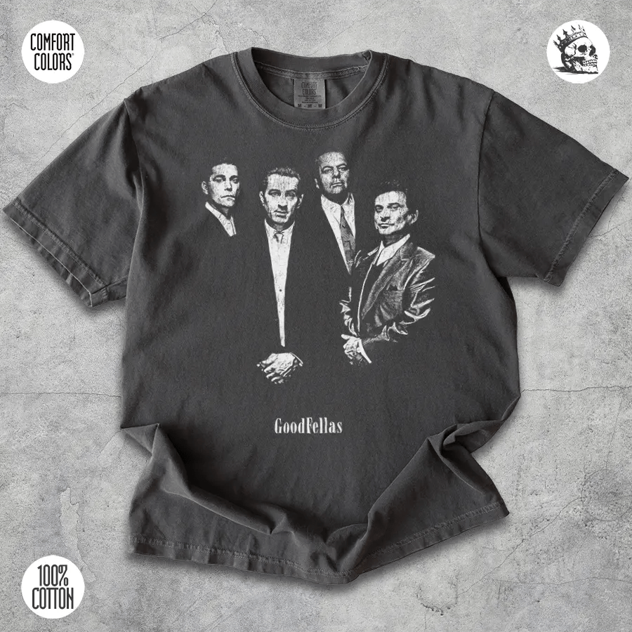 GoodFellas Vintage Movie Shirt – Retro Gangster Graphic Tee | Cruel Royalty - Cruel Royalty