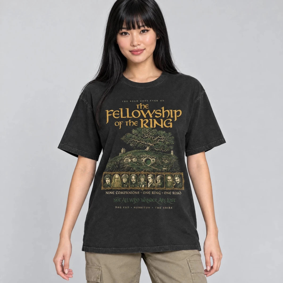 Green Hill Tee – Epic Fantasy Quest Shirt - Cruel Royalty