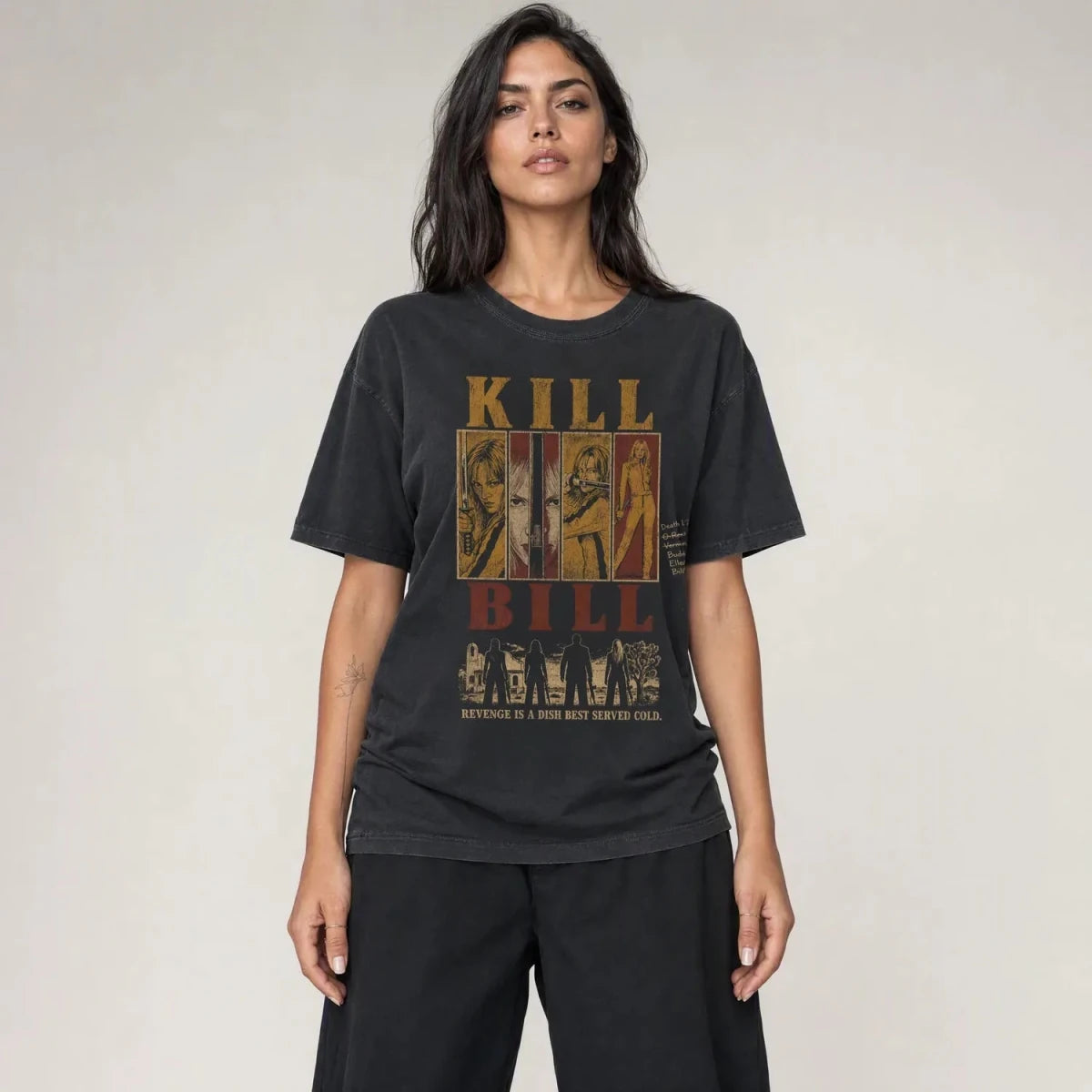 Cold Revenge Tee – Katana Bride Shirt - Cruel Royalty