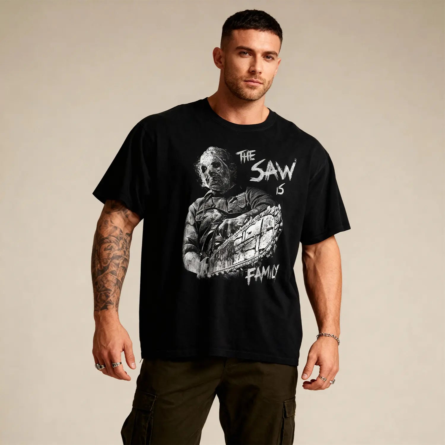 Leatherface Shirt – Texas Chainsaw Massacre Horror Tee | Cruel Royalty - Cruel Royalty