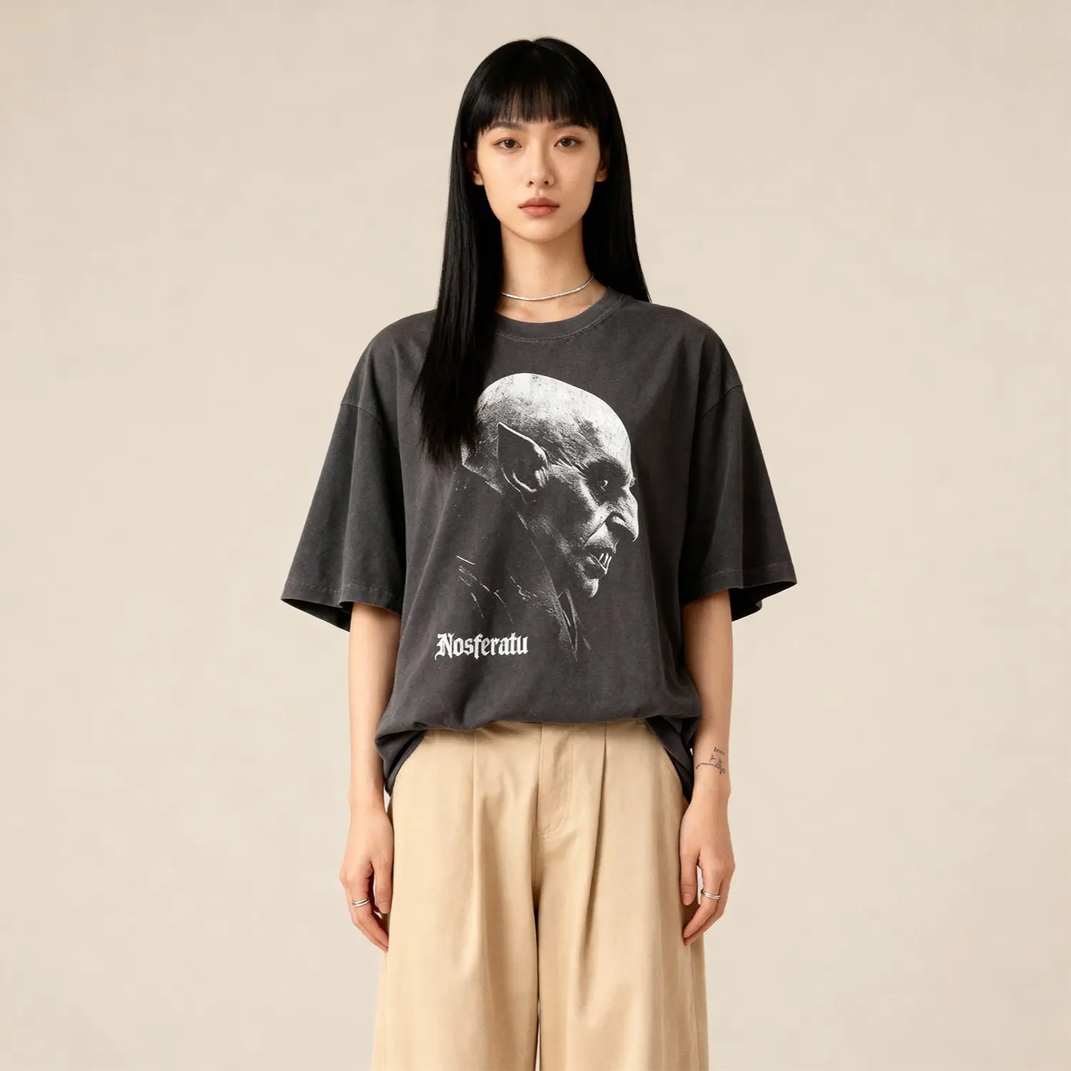 Nosferatu Shirt – Vintage 1922 Horror Movie Graphic Tee | Cruel Royalty - Cruel Royalty