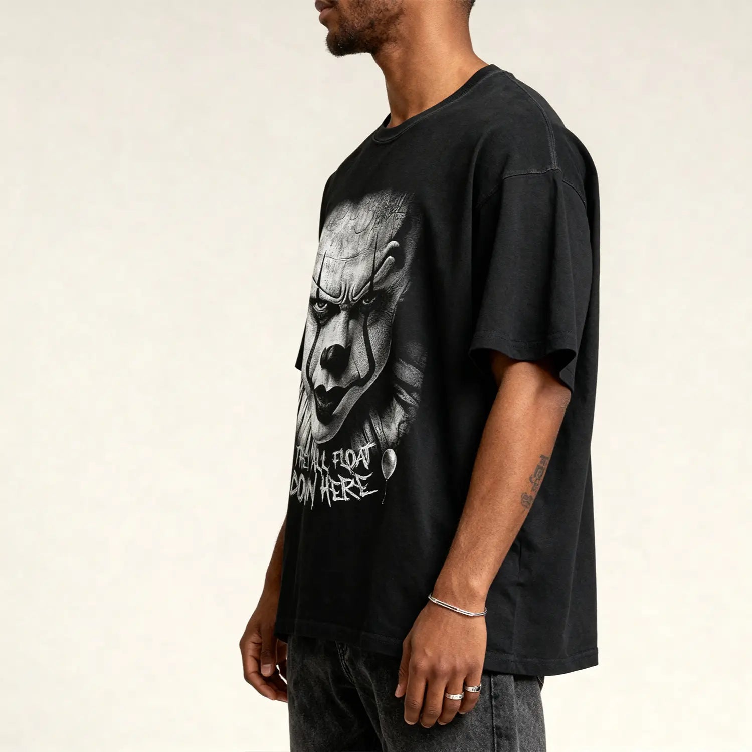 Pennywise Shirt – IT Clown Horror Movie Graphic Tee | Cruel Royalty - Cruel Royalty