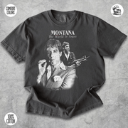 Scarface Shirt – Montana “The World Is Yours” Vintage Mafia Tee | Cruel Royalty - Cruel Royalty