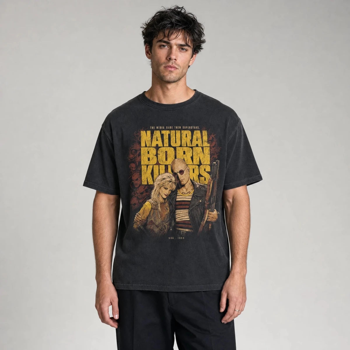 Outlaw Lovers Tee – Crime Spree Shirt - Cruel Royalty