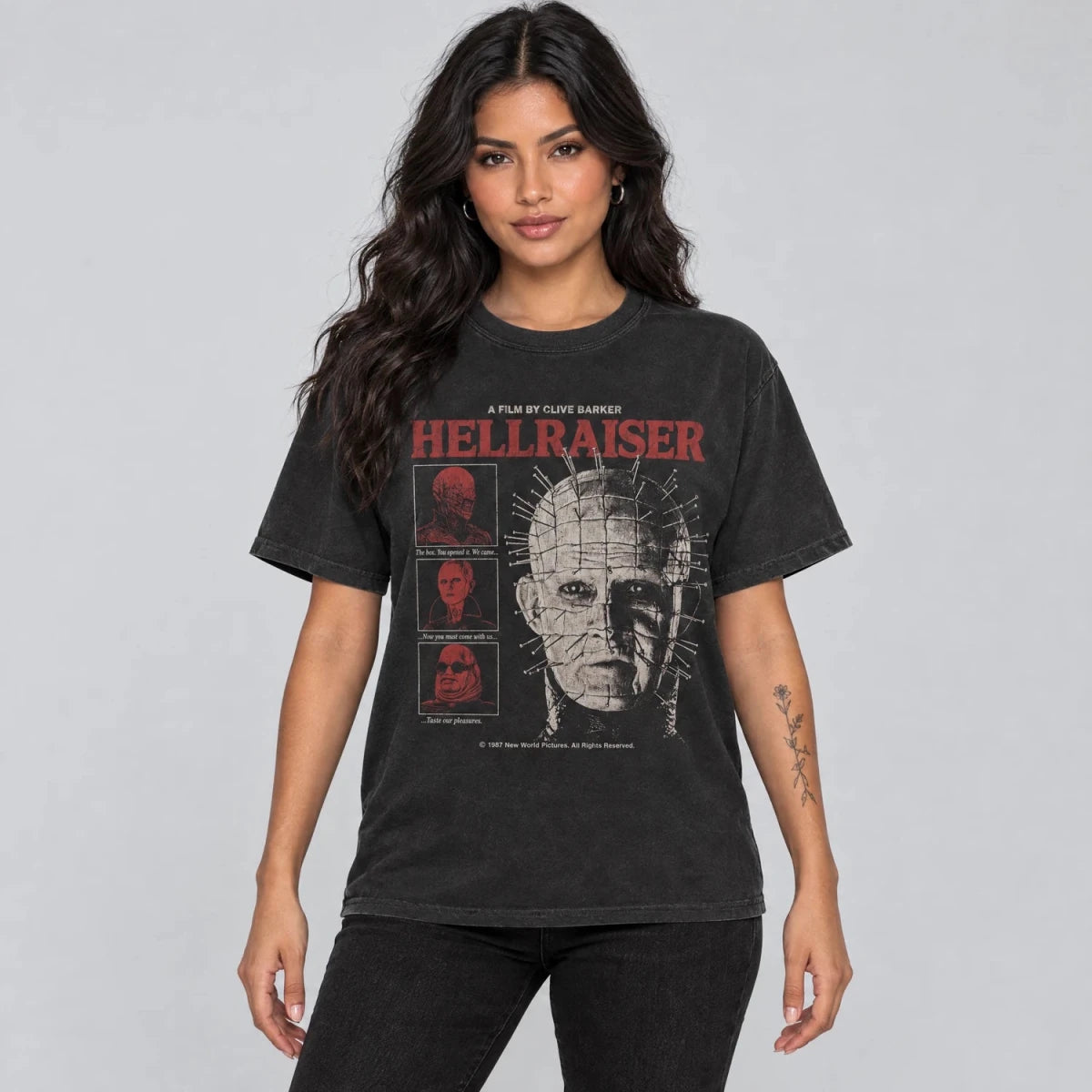 Pinned Demon Tee – Puzzle Box Horror Shirt - Cruel Royalty