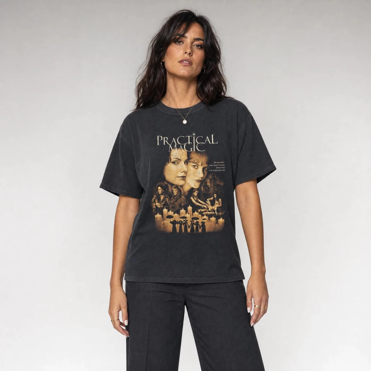 Sister Witches Tee – Vintage Coven Shirt - Cruel Royalty
