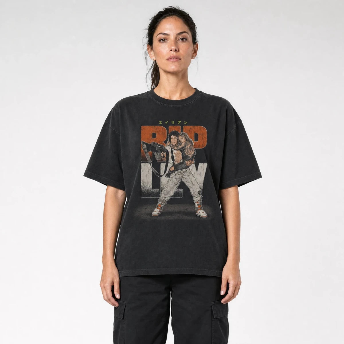 Space Marine Tee – Sci-Fi Horror Heroine Shirt - Cruel Royalty