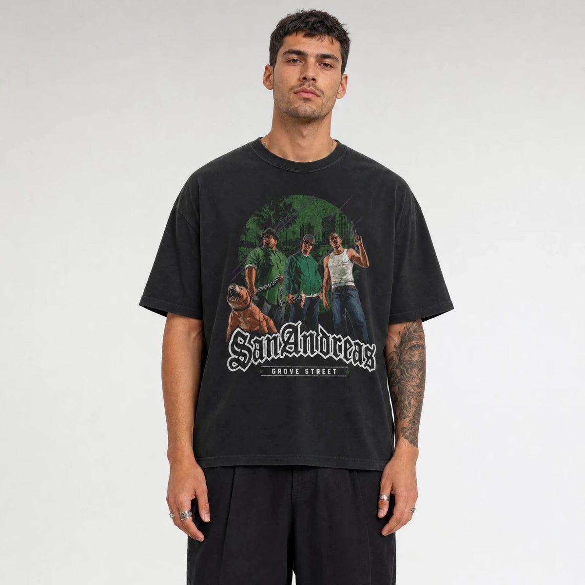 West Coast Tee – Open World Crime Shirt - Cruel Royalty