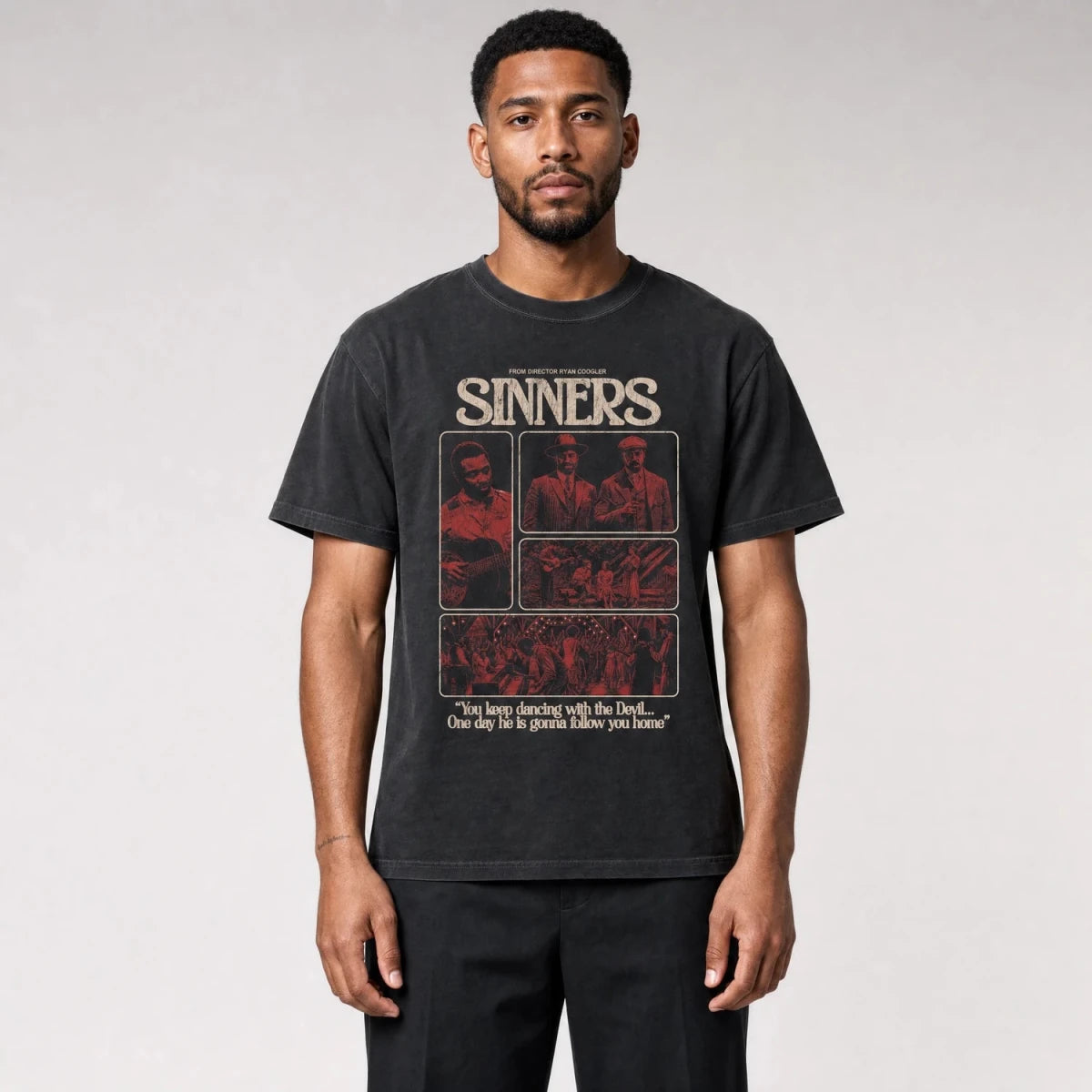 Devil's Blues Tee – Southern Gothic Horror Shirt - Cruel Royalty