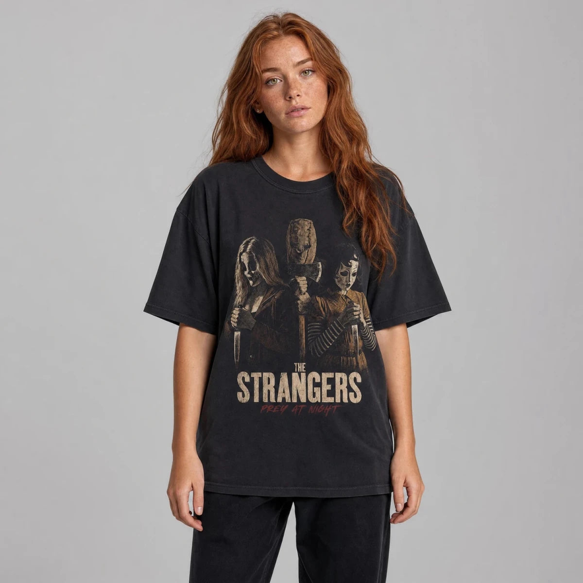 Strangers Tee – Masked Slasher Horror Shirt - Cruel Royalty